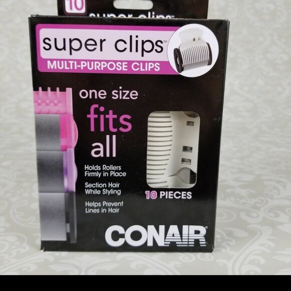 FREE with purchase Super Clips multi-purpose hair clips by Conair - Picture 1 of 6